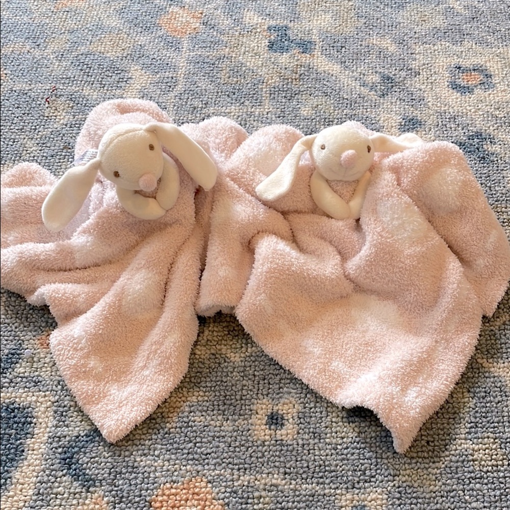 Barefoot Dreams Mini Blanket with Bunny Buddie